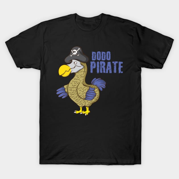 Dodo Pirate T-Shirt by dieEinsteiger